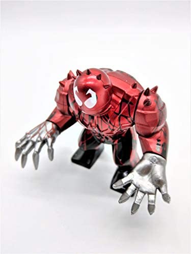 Toxin / Carnage Action Figure with Silver Hands Toy with Movable Hands!