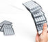 Teskyer Plastic Playing Cards, 100% Waterproof Playing Cards, Poker Cards, 2 Decks of Cards