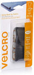 VELCRO Brand Sticky Back for Fabrics | 24" x 3/4" Tape with Adhesive | No Sewing Needed | Cut Strips to Length Permanent Bond to Clothing for Hemming and Closures