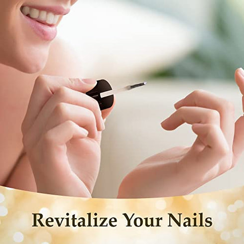 Bee Naturals Cuticle and Nail Oil - Heal Cracked Nails and Rigid Cuticles - 0.5 oz