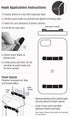 Rooster Wrap Black - Retractable Cell Phone Holder - Mobile Phone Chest Mount - Universal Cell Phone Accessory - Smart Phone Harness - Body Lanyard