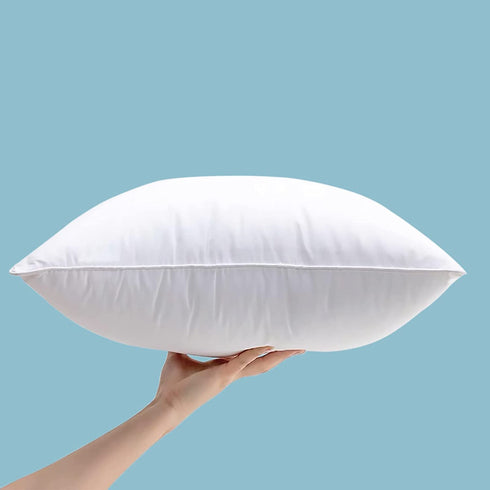 Lyweem 20 x 20 Pillow Inserts Decorative Throw Pillow Insert for Sofa Couch Bed Premium Hypoallergenic Stuffer Cushion Down Alternative Fluffy Square Pillows Set of 2
