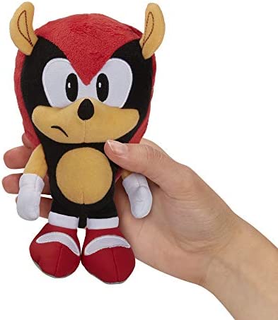 Sonic The Hedgehog Mighty Plush 7" Scale