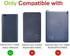 BMOUO Kids Case for Onn 7 inch Tablet, with Built-in Screen Protector, Shockproof Light Weight Handle Stand Case for Surf Onn 7" Android Tablet 2020/2019 (Model: 100005206/100015685),Blue