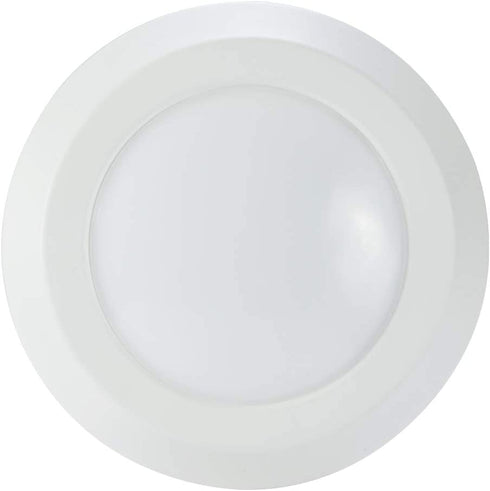 Halo BLD606930WHR BLD 6 in. White Integrated Recessed Ceiling Light Trim at 3000K Soft, Title 20 Compliant LED Direct Mount, 6"