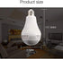 EVERSECU 360° Panoramic View 1080P WiFi IP Bulb Camera with FishEye Lens 360 Degree 3D VR Panoramic View Home Security CCTV Camera Wirelss Security Camera