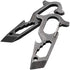 CRKT Pryma Stainless Steel Multitool: Compact and Lightweight EDC Metal Multi-Tool with Pry Bar, Hex Wrench, Bottle Opener, Glass Breaker, and Carabiner 9011