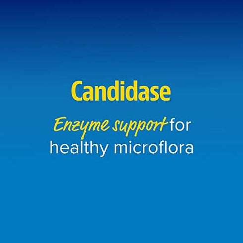 Enzymedica, Candidase, 120 Capsules, Enzyme Supplement to Support Balanced Yeast Levels and Digestive Health, Vegan, 60 Servings
