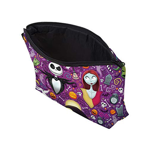 Cosmetic Bag MRSP Makeup bags for women,Small makeup pouch Travel bags for toiletries waterproof The Nightmare Before Christmas(52310)