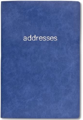 PlanAhead Telephone and Address Book; Large Print; Smooth Cover; Assorted Colors