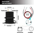 2 Packs PD Type C Car Charger Socket & Dual Quick Charge 3.0 Ports Aluminum, 60W USB C Triple 12V USB Socket Aluminum Car Charger with Touch Switch, Waterproof PD Charge for Car Boat Marine RV
