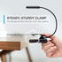 Vont Book Light, Reading Light, Rechargeable Book Light for Reading in Bed, (60 Hours) Eye Protection LEDs Reading Lamp, Clip On Light, Clamp Light, Bed Lamp, 3 Modes, Warm White Light (Black)
