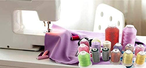 20 Yards Thread Net Spool Saver for Different Sizes of Embroidery Sewing Quilting and Serger Thread Spools/Cones - Cut into Any Length