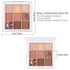 AMY'S DIARY Dark Brown EyeShadow Palette, Copper Eyeshadow glitter brown matte Shimmer Makeup Eyeshadow Pallet,Hazel Eyes Eyeshadow Palette ,smokey eye eyeshadow palette waterproof Long Lasting(C)