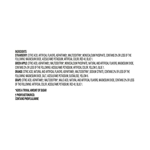 Skittles Singles To Go Variety Pack, 40 Count, Powdered Drink Mix, Zero Sugar, Low Calorie, Includes 4 Flavors: Green Apple, Strawberry, Grape, Orange, 40 Total Servings