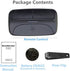 Universal 2-Button Garage Door Opener Remote, Works with Chamberlain, LiftMaster, Craftsman, Genie, DIP Switch and More, Replacement for Clicker KLIK1U 375UT 373LM 973LM 893LM 893MAX