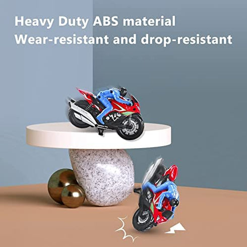 Vioziot Toy Motorcycle, 2 Pack Motorcycle Toys for Kids,Toy Dirt Bike Push and Go Friction Powered Car Toys for Boys Girls,Kids Birthday Gift for Age 3 4 5 6 Year Old Christmas Party Supplies…