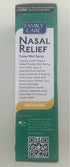 3 Pack - Family Care Nasal Relief Anti-drip Pump Mist - Oxymetazoline HCl