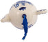 Kurt Adler 2-3" Porcelain Delft Blue Teapot Ornament Set of 3