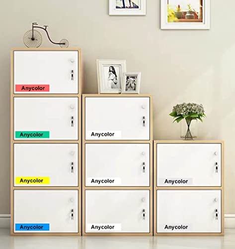 Anycolor 6-Pack Compatible Dymo D1 Label Tape 1/2" Replacement for DYMO Label Maker Refills D1 45013 45010 45016 45017 45018 45019 Label Cartridge Use for DYMO LabelManager 160 280 PnP 360D 210D 420P