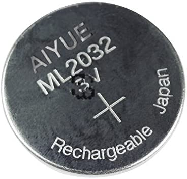 ML2032 Rechargeable Battery Replacement for Logitech K750 Keyboard
