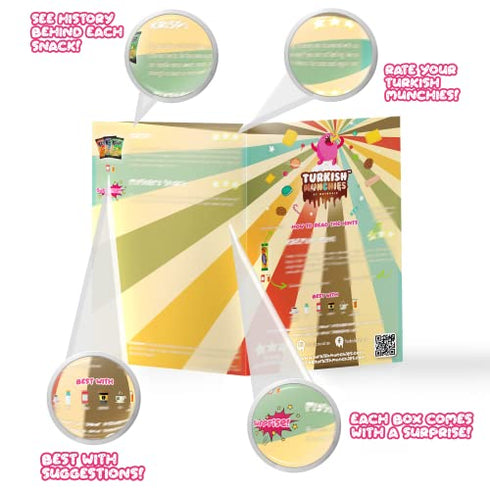 Midi International Snack Box | Premium and Exotic Foreign Snacks | Unique Snack Food Gifts Included | Try Extraordinary Turkish Gourmet Snacks | Candies from Around the World to Explore | Galaxy Themed Box | 12 Full-Size Snacks