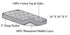 American Baby Company Waterproof Fitted Quilted Cotton Portable/Mini Crib Mattress Pad Cover, White, for Boys and Girls 24x38x5 Inch (Pack of 1)