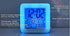 ASLNSONG Super Mario Bros Color Change Digital Alarm Clock 7 Colors Change Digital Alarm Clock with Time, Temperature, Alarm, Date (A)
