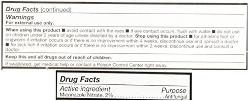 MICRO-GUARD POWDER ANTIFUNGAL. CONTAINS 2% MICONAZOLE NITRATE. WORKS WELL UNDER SKIN FOLDS. TREATS - 3 oz(85g)