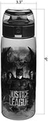 Zak Designs DC Comics Justice League Movie Water Bottle with Loop BPA-Free 25 Ounces
