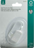 Power Gear Phone Line Dsl Filter, One Device, Male to Female, 1 Line Noise Filter, for Answering Machines, Telephones or Fax Machine, White, 76246