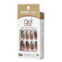 Gold Finger Gel Glam Design Nail Press On Nails, Gel Nail Kit, Polish Free Manicure Long Length (GD18)