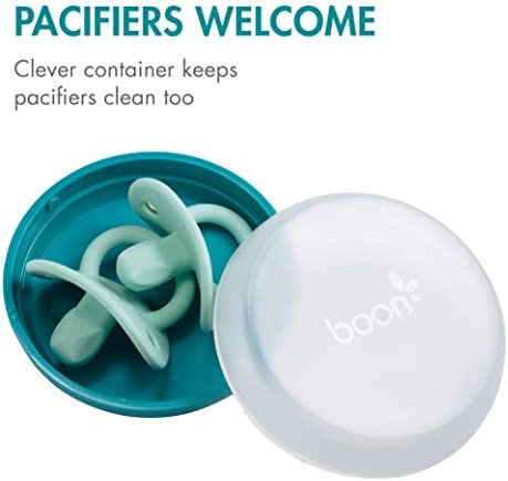 Boon, NURSH Storage Buns (Pack of 3), Blue-white,3 Count (Pack of 1)