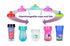 The First Years Disney/Pixar Cars Straw Sippy Cup with Flip Top for Toddlers, 10 Ounce