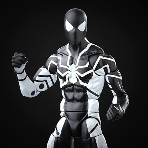 Spider-Man Marvel Legends Series 6-inch Future Foundation (Stealth Suit) Action Figure Toy, Includes 4 Accessories