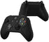 PlayVital Samurai Edition Black Anti-Slip Controller Grip Silicone Skin for Xbox One X/S Controller, Ergonomic Soft Rubber Protective Case Cover for Xbox One S/X Controller with Black Thumb Stick Caps