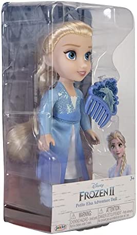 Disney Frozen Elsa Doll 6-Inch Petite Play Dolls with Comb
