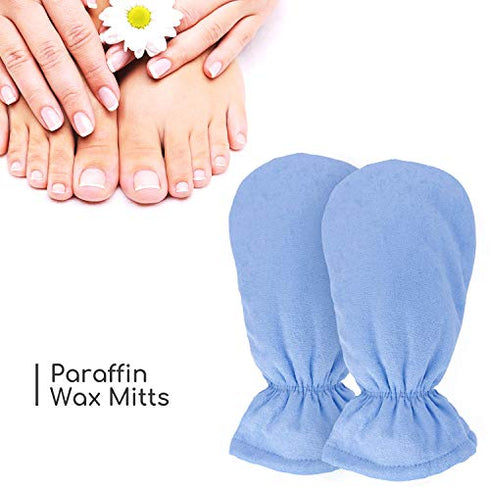 Gloves for Paraffin Treatment, Segbeauty Larger Thicker Paraffin Heated Hand SPA Mittens for Women, Gloves for Hot Wax Hand Therapy Thermal Treatment SPA Therabath Wax Warmer Paraffin Wax Machine