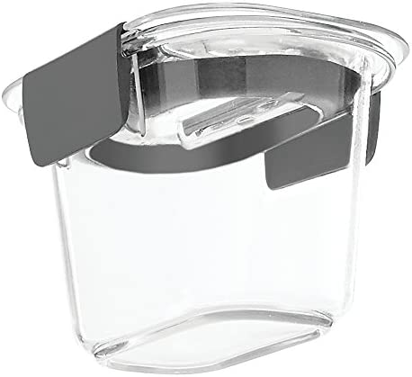 Rubbermaid Brilliance Food Storage Container, Mini, 0.5 Cup, Clear, 2 Pack