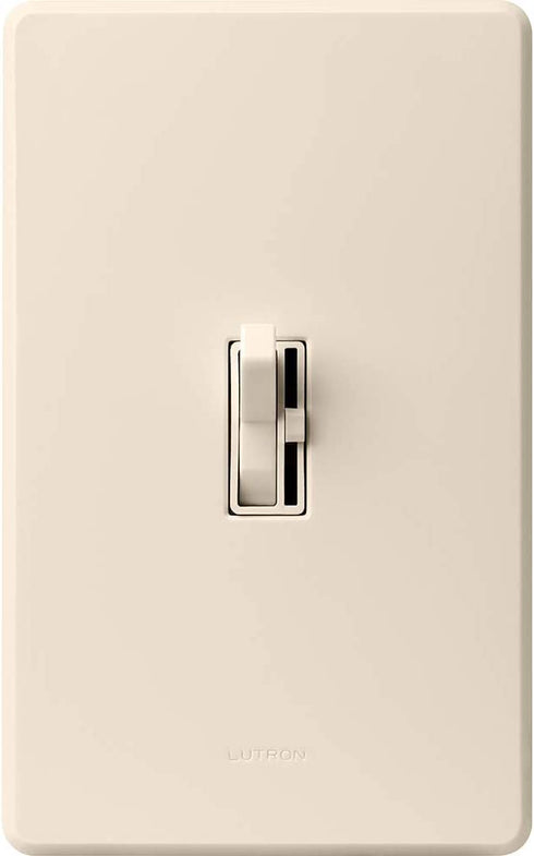 Lutron Toggler LED+ Dimmer Switch | 150-Watt, Single-Pole/3-Way | TGCL-153PH-LA | Light Almond