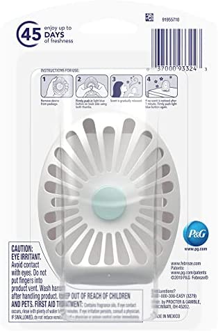 Febreze Small Spaces Air Freshener, Wild Berries, Odor Eliminator for Strong Odors (1 Count)