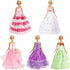 SOTOGO 12 Sets Doll Clothes for 11.5 Inch Girl Doll Handmade Doll Outfits Fashion Doll Dresses Party Wedding Dresses Doll Gowns