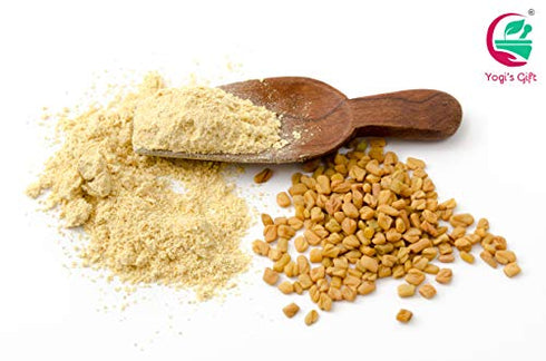 100% Organic Fenugreek Powder 8 Ounce | Non GMO | Trigonella Foenum-Graecum | Fenogreco En Polvo | Ideal For Cooking and For Hair Growth | Supports Skin Nourishment | Ground Fenugreek Powder