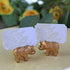 Kate Aspen Lucky Golden Elephant Place Card Holders, Photo Holders, Party Favors, Indian Wedding Decorations, Placecards, Place Setting, (Set of 6)