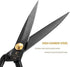 Sewing Scissors, 10 Inch Fabric Dressmaking Scissors Upholstery Office Shears for Tailors Dressmakers, Best for Cutting Fabric Leather Paper Raw Materials Heavy Duty High Carbon Steel(Right-Handed)