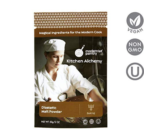 Diastatic Barley Malt Powder ? Vegan ? OU Kosher Certified - 50g/2oz