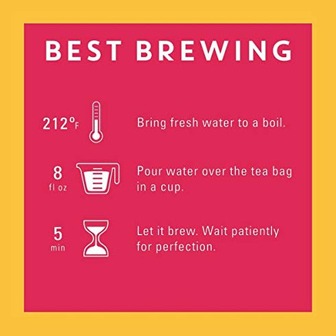 Tazo Tea Herbal Passion Tea, 20 Count (Pack of 3)