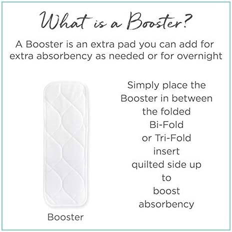 SmartNappy Cotton Muslin by Amazing Baby, NextGen Hybrid Cloth Diaper Cover + 1 Bi-fold Reusable Insert + 1 Reusable Booster, Stargazer, Gray, Size 1, 5-10 lbs
