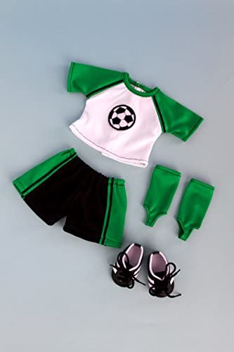 DreamWorld Collections - Soccer Girl - 4 Piece Soccer Outfit - Shirt, Shorts, Socks and Shoes - Clothes Fits 18 Inch Doll (Doll Not Included)