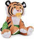 Melissa & Doug 11-Inch Baby Tiger Plush Stuffed Animal with Pacifier, Diaper, Baby Bottle